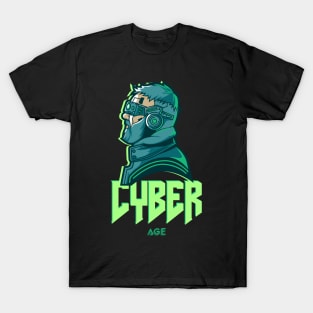 Cyberage Cyberpunk Age 2077 T-Shirt